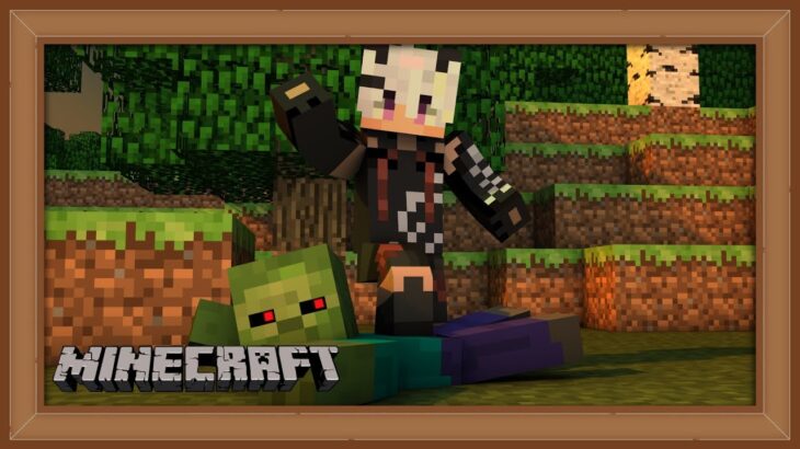 【#minecraft 】#6　はじめてのマイクラ！エンチャントと村人取引！目指せ大富豪！
