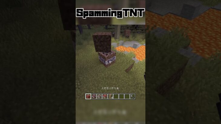 minecraft MOD TNT#shorts