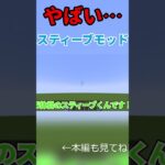 【やばい】いろんなスティーブを追加するモッド#マインクラフト #マイクラ #minecraft #mod