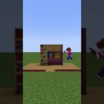 【マイクラ】シンプルに飾れてお洒落に見える本棚を建築してみたい#minecraft #shorts