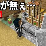【マイクラ生配信】緊急事態！建築前に原木全部なくなりました・・・【裏作業】