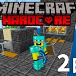 🔴死んだら終わり【マイクラ】本物のハードコア　２日目