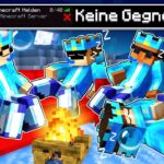 wir HABEN MINECRAFT HELDEN DURCHGESPIELT