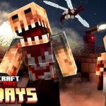 100 Days in a DEADLY Parasite Apocalypse in Hardcore Minecraft