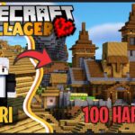 100 Hari Minecraft Hardcore tapi di Dunia Villager ! – Saatnya Jadi Pemimpin Villager !