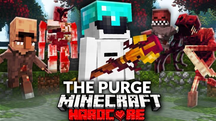 100 Players Simulate Minecraft’s Scariest Purge