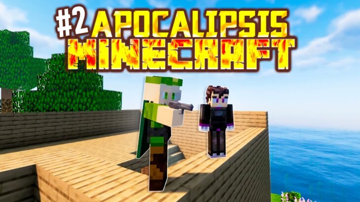 100 dias en APOCALIPSISMINECRAFT: Exploramos con Vegetta! #2