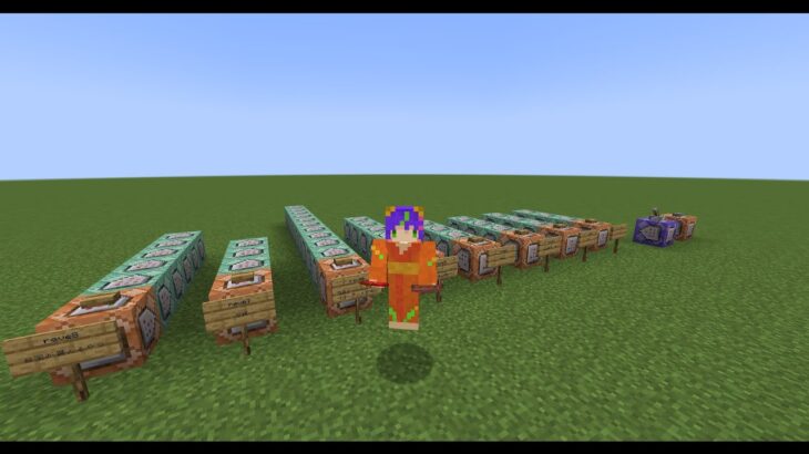 [マイクラコマンド]前半30分ほぼ静止画