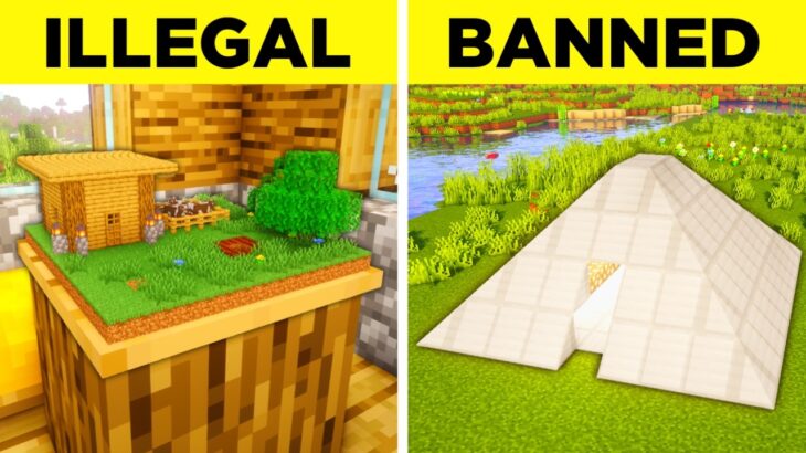 50 Build Hack Rumah Paling ILLEGAL Yang Ada Di Minecraft!