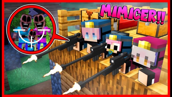 ATUN & MOMON MENJADI PASUKAN KHUSUS PEMBASMI MIMICER !! Feat @sapipurba Minecraft