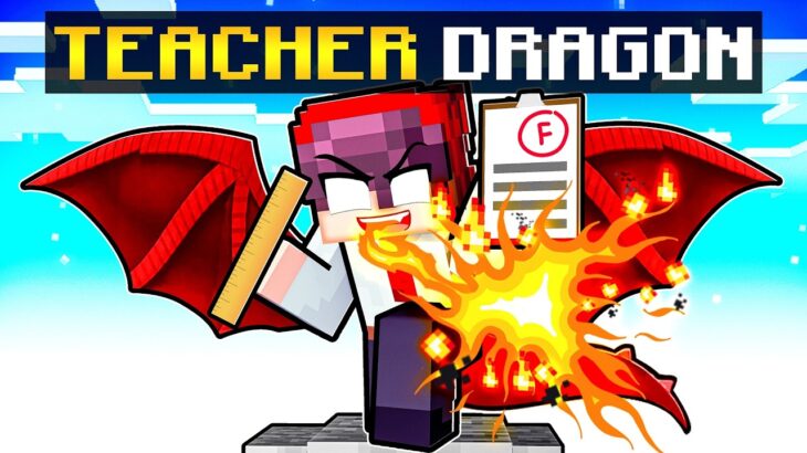 Becoming a DRAGON TEACHER in Minecraft!