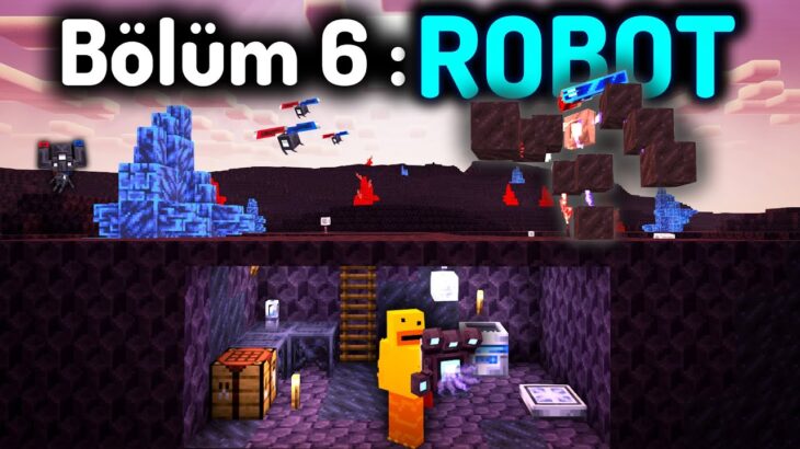 Bir Şey Bizi TAKLİT Ediyor ! / Minecraft’ın En Soğuk Dünyası Bölüm 6