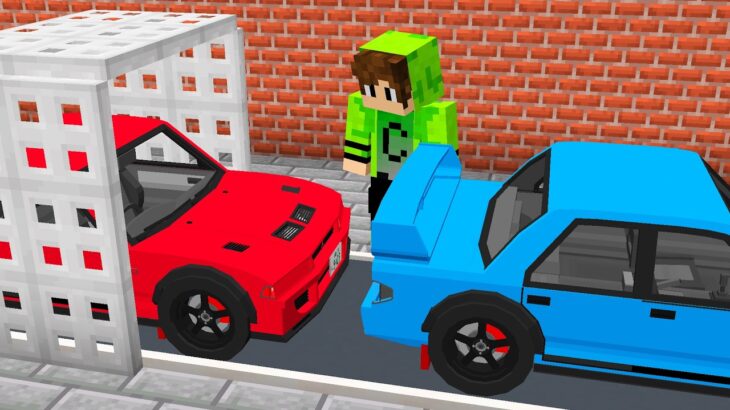 CRIEI UMA FÁBRICA DE CARROS NO MINECRAFT