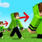 Cadres EVOLUI de TAMANHO no Minecraft!