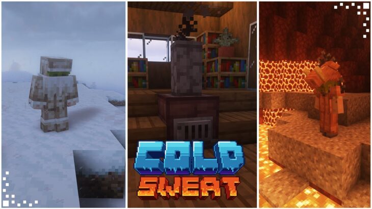 Cold Sweat (Minecraft Mod Showcase) | A Really Cool Temperature Mod | Forge 1.20.1/1.21.1