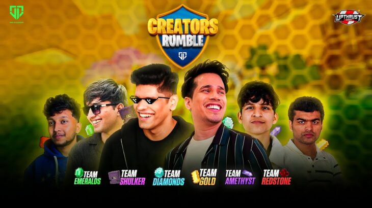 Creators Rumble: Season 1 | 24 Minecraft Legends, 6 Teams, 1 Epic Battle