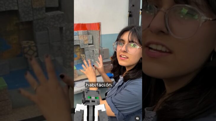 ESTUDIANTE manipula la REALIDAD con #Minecraft