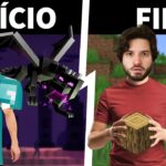 EU ZEREI O MINECRAFT MAS DE TRÁS PRA FRENTE!