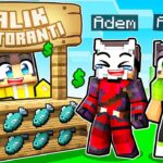 Ejderha Adasında BALIK RESTORANTI Açtım! 🐟 | Minecraft