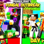 FINALE – 300 DAYS IN FUNGAL INFECTION OUTBREAK WORLD😰| MINECRAFT