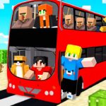 Fizemos a Maior Viagem de Ônibus no Deserto do Minecraft!