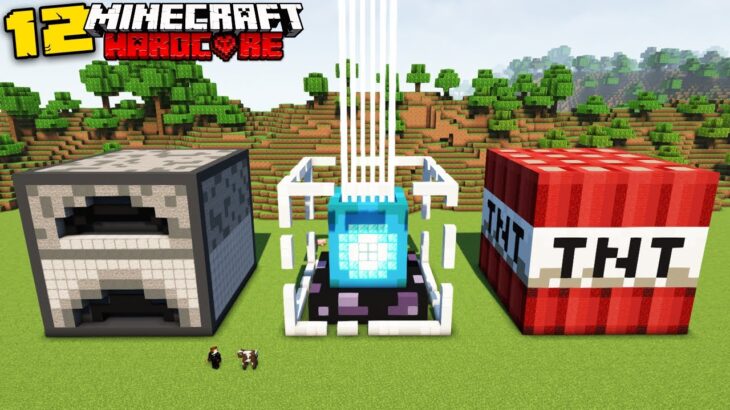 Gw Membuat Semuanya Menjadi Raksasa Di Minecraft Hardcore