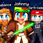 Having a STAR WARS FAMILY in Minecraft!