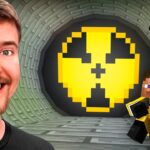 I Built MrBeast’s Nuclear Bunker in Minecraft!