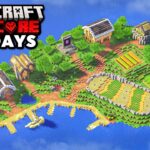 I Survived 100 Days on an Island in Hardcore Minecraft!