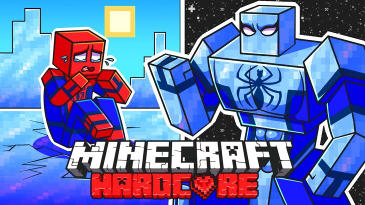 I Survived 1000 DAYS as SPIDERMAN in HARDCORE Minecraft! – Ice Mobs Compilation