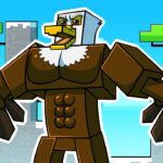 I Survived 1000 DAYS as an EAGLE in HARDCORE Minecraft! – Legendary Mobs Compilation