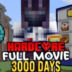 I Survived 3000 Days in Hardcore Minecraft [FULL MOVIE]