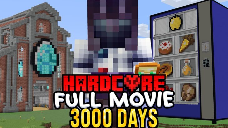 I Survived 3000 Days in Hardcore Minecraft [FULL MOVIE]