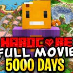 I Survived 5000 Days in Minecraft Hardcore [FULL MOVIE]