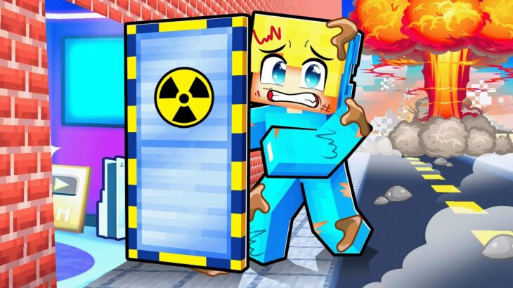 Ich BAUTE den SICHERSTEN WELTUNTERGANGS BUNKER in Minecraft!