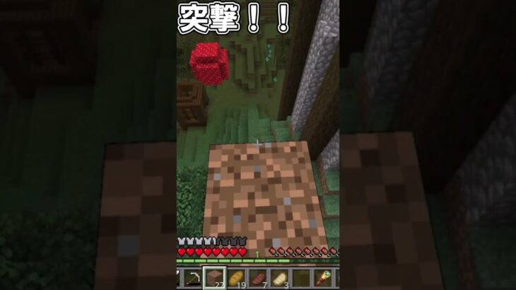 【マイクラ】襲撃対策Lv9999 #マイクラ #マインクラフト #コマンド紹介 #コマンド #統合版コマンド #minecraft