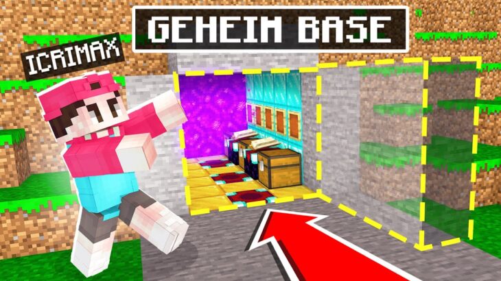 MEINE NEUE GEHEIM BASE! 😱 (Minecraft YouTuber Insel 3)