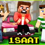 MİNECRAFT ARABA ÇETESİ FİLMİ 😱 – (1 Saat)