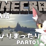 マインクラフト /MINECRAFT  java版　のんびりまったり探索したり建築したり【PART01】