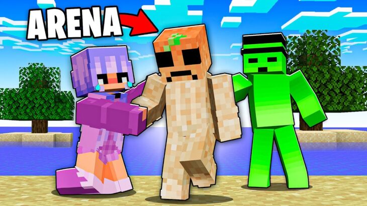 Me Convertí en ARENA en Minecraft!
