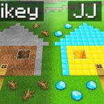 Mikey Family POOR vs JJ Family RICH UNDERGROUND HOUSE Battle in Minecraft (Maizen)