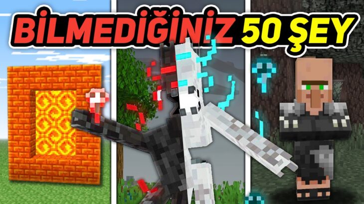Minecraft 1.22’in 51 EFSANESİNİ TEST ETTİM!