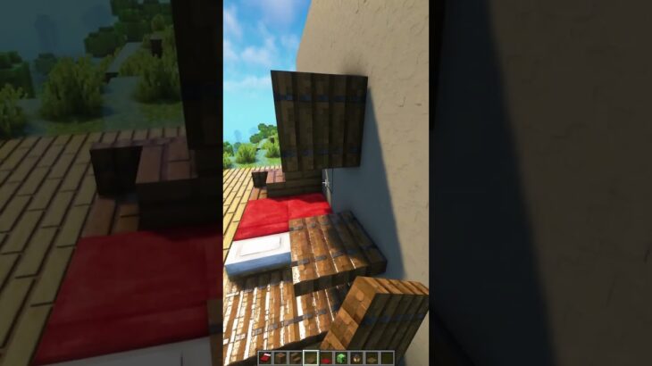 Minecraft Bunk Bed🛏️ (もういいよ) #minecraft #shorts