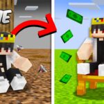 Minecraft But I EVOLVE into RICHEST..!