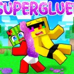 Minecraft But We’re SUPERGLUED Together!