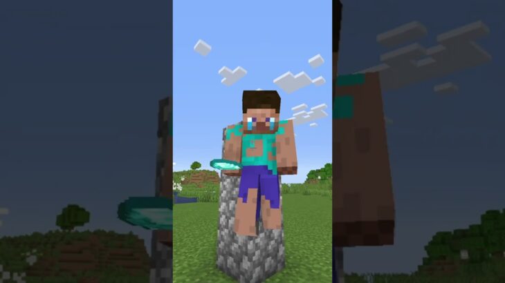 Minecraft: Herobrine’s Impossible Helps To Me😍😮#shorts #minecraft #herosteve