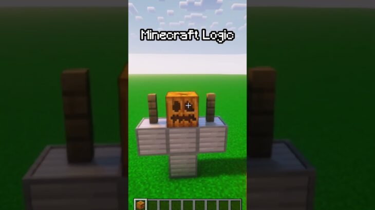 Minecraft Logic🤔 もういいよ #minecraft #shorts