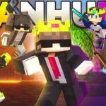 Minecraft Manhunt Speedrunner vs 3 Hunters