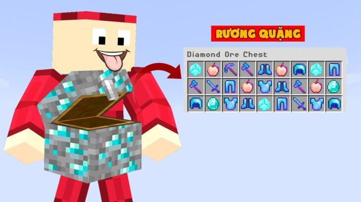 Minecraft Nhưng Quặng Cho Rương Siêu Khủng