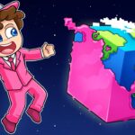 ¡Minecraft PERO TODO es ROSA! 😮🩷✨ MINECRAFT PERO SILVIOGAMER